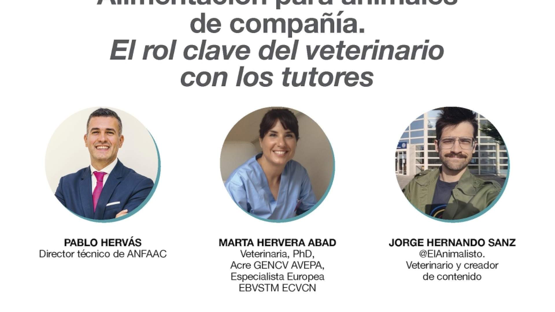 El importante papel del profesional veterinario en la alimentación de animales de compañía