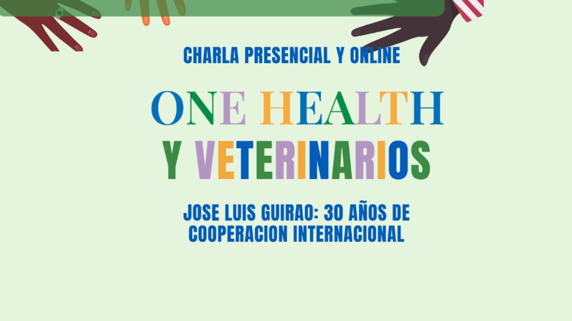 One health, Veterinarios y Cooperación internacional