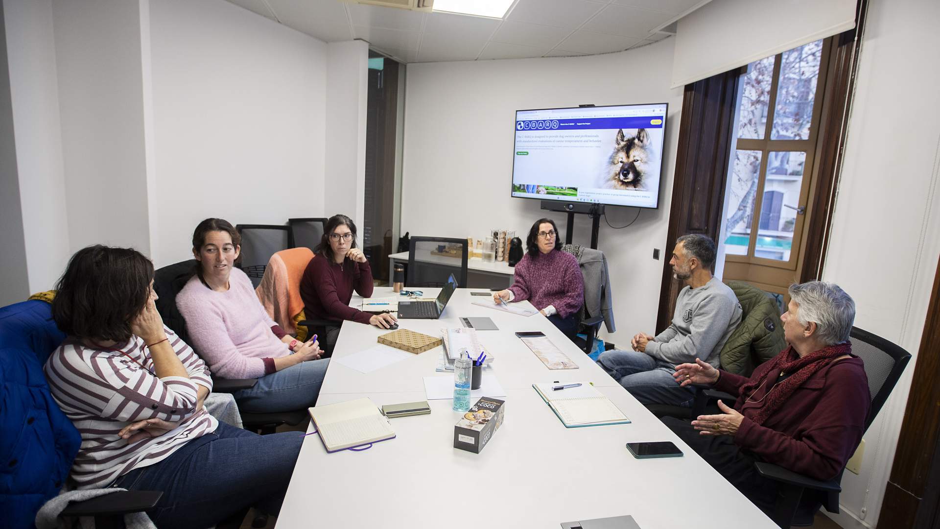 Reunión de trabajo del grupo Etocovib, con dos nuevos proyectos sobre la mesa