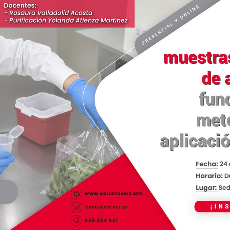Presa de mostres oficials d'aliments: fonaments, metodologia i aplicació pràctica