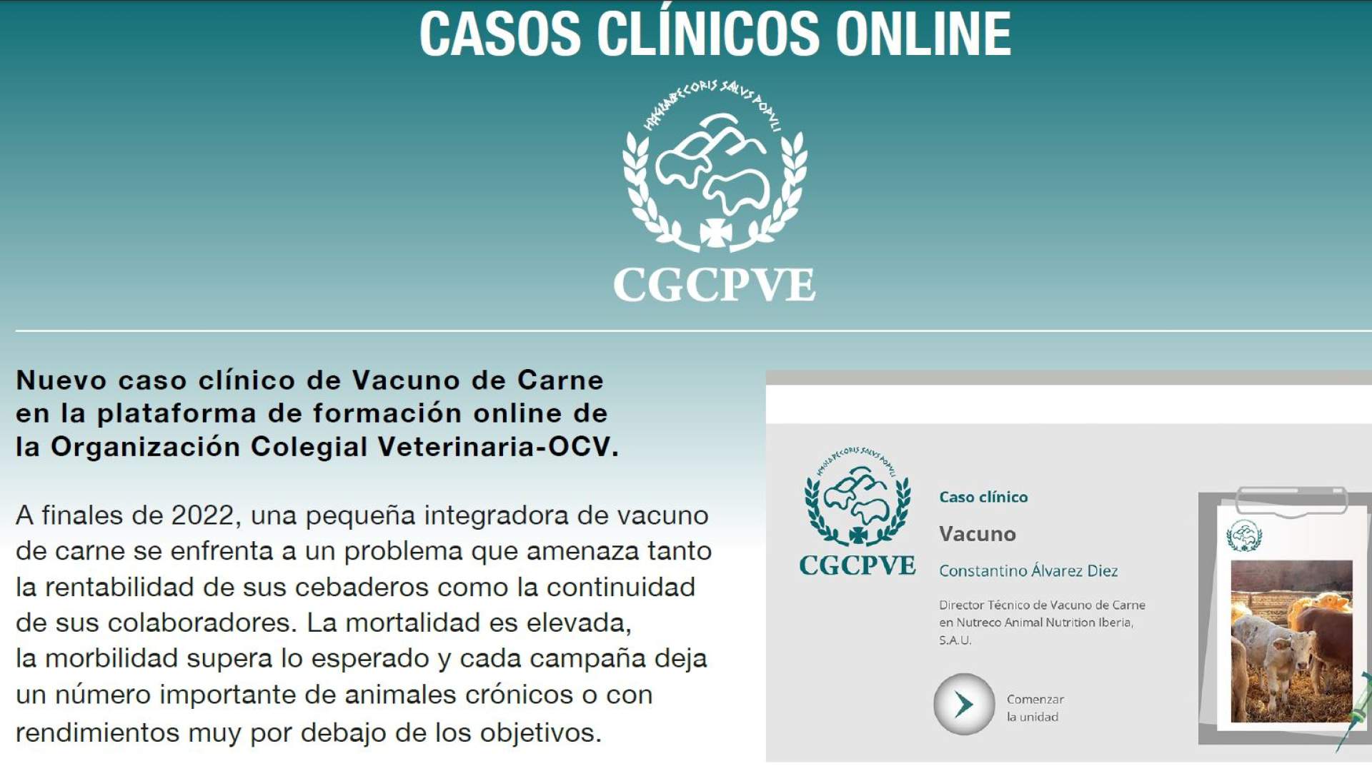CAS CLÍNIC ONLINE: "Boví de Carn"