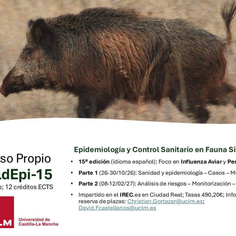 Epidemiologia i Control de Malalties en Fauna Silvestre